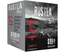 Rustla 5 piece Fleece Pack 4XL - Black